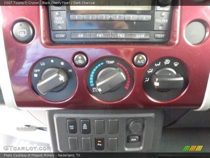 Black Cherry Pearl / Dark Charcoal 2007 Toyota FJ Cruiser