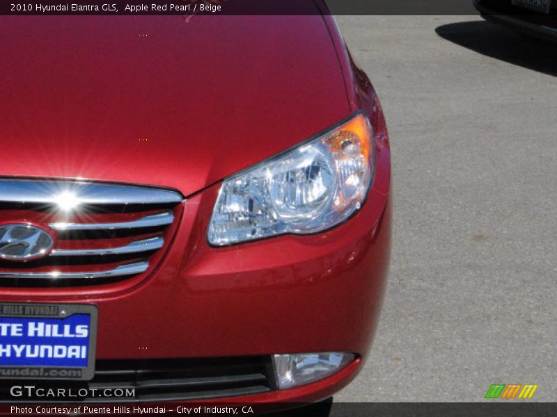 Apple Red Pearl / Beige 2010 Hyundai Elantra GLS