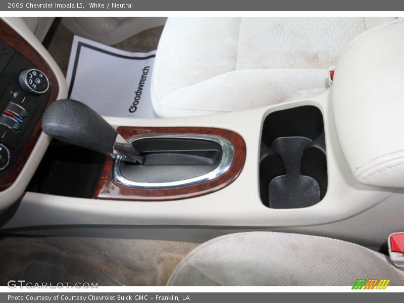 White / Neutral 2009 Chevrolet Impala LS