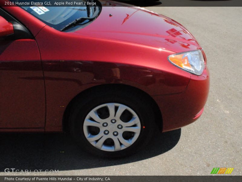 Apple Red Pearl / Beige 2010 Hyundai Elantra GLS