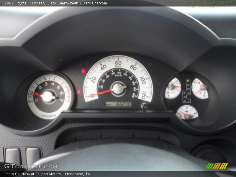 Black Cherry Pearl / Dark Charcoal 2007 Toyota FJ Cruiser