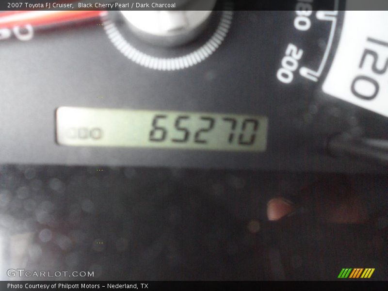 Black Cherry Pearl / Dark Charcoal 2007 Toyota FJ Cruiser