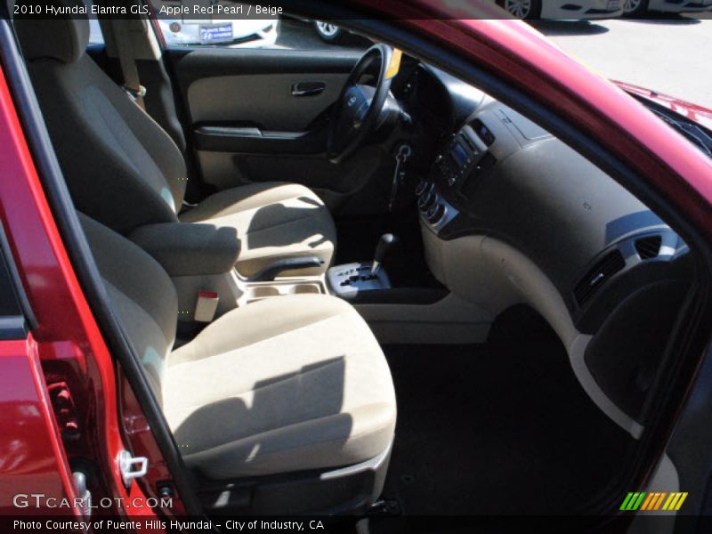 Apple Red Pearl / Beige 2010 Hyundai Elantra GLS