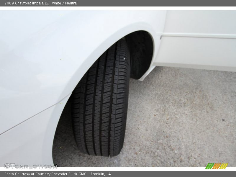 White / Neutral 2009 Chevrolet Impala LS