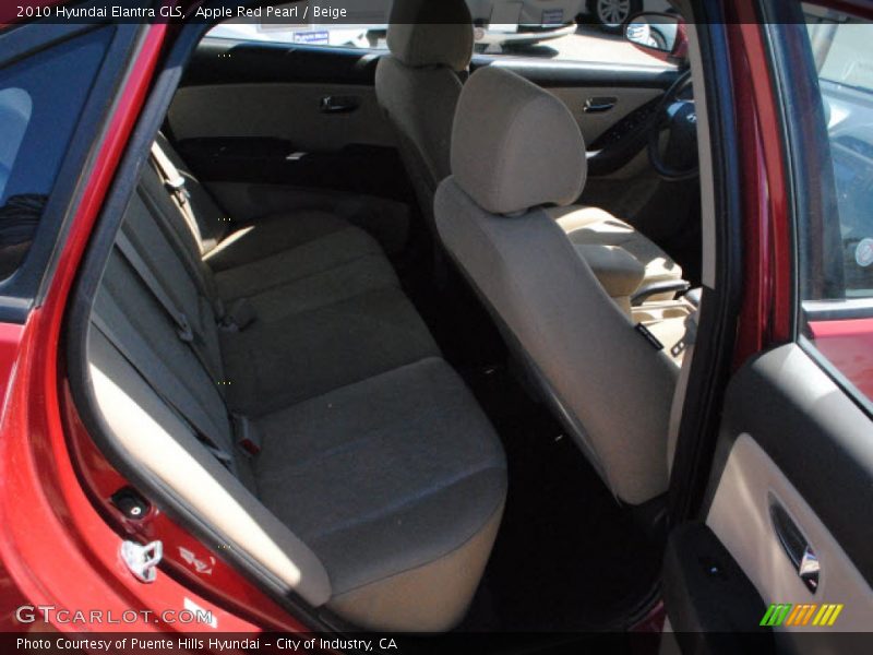 Apple Red Pearl / Beige 2010 Hyundai Elantra GLS