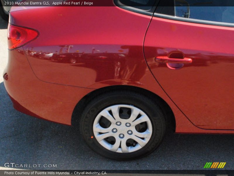 Apple Red Pearl / Beige 2010 Hyundai Elantra GLS