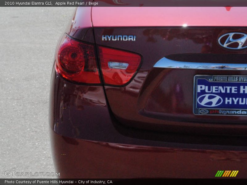 Apple Red Pearl / Beige 2010 Hyundai Elantra GLS