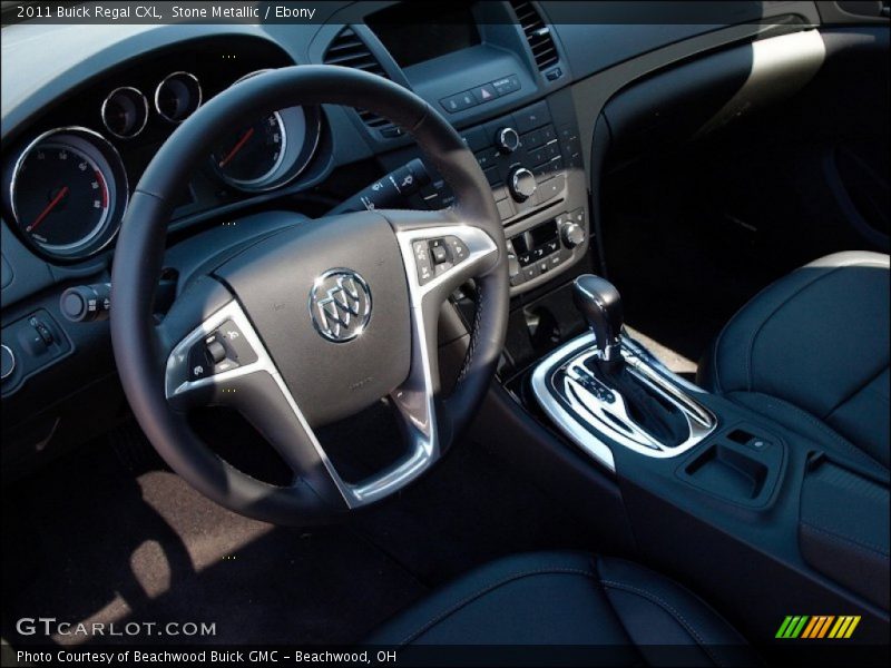 Stone Metallic / Ebony 2011 Buick Regal CXL
