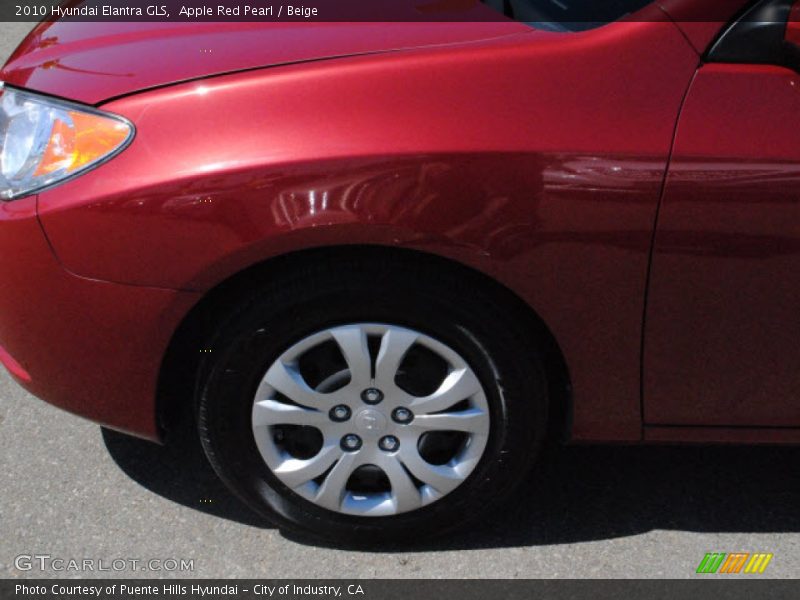 Apple Red Pearl / Beige 2010 Hyundai Elantra GLS