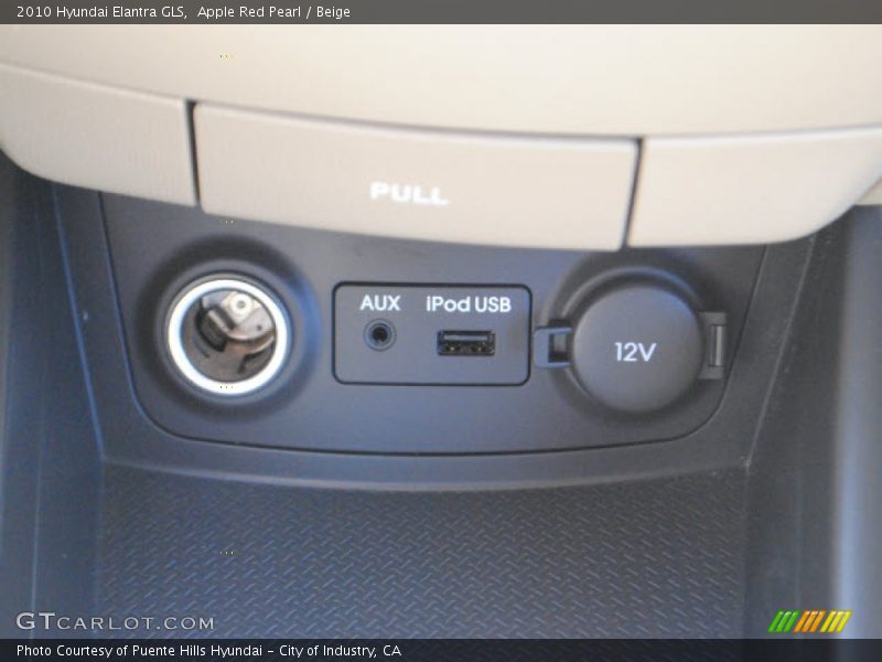 Apple Red Pearl / Beige 2010 Hyundai Elantra GLS