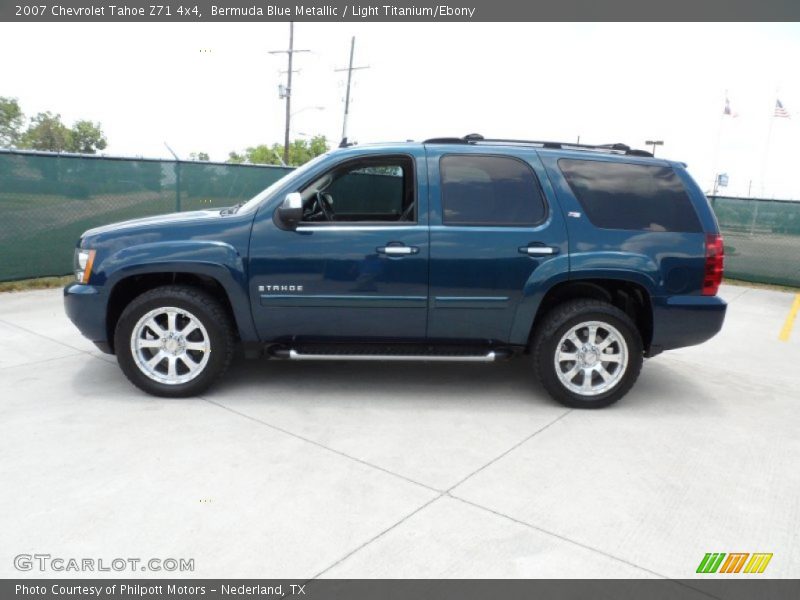  2007 Tahoe Z71 4x4 Bermuda Blue Metallic