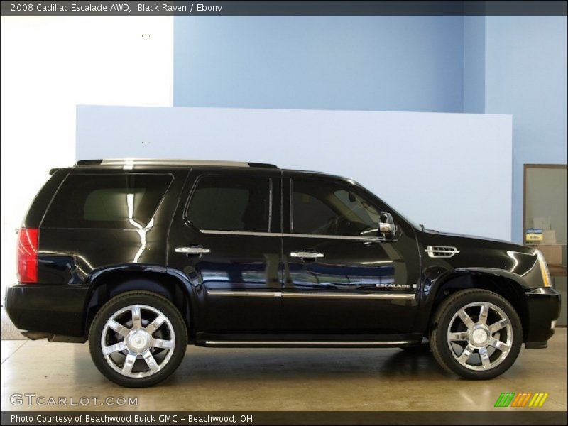 Black Raven / Ebony 2008 Cadillac Escalade AWD