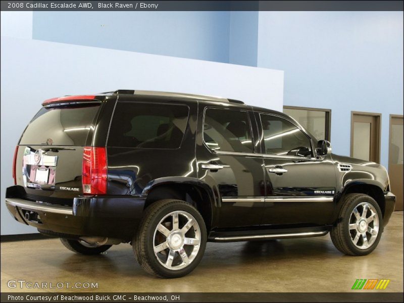 Black Raven / Ebony 2008 Cadillac Escalade AWD