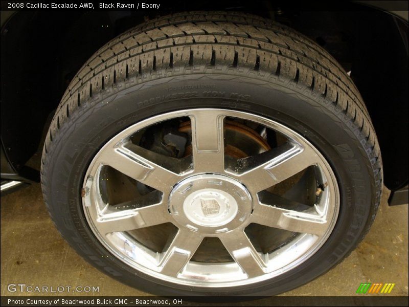 Black Raven / Ebony 2008 Cadillac Escalade AWD