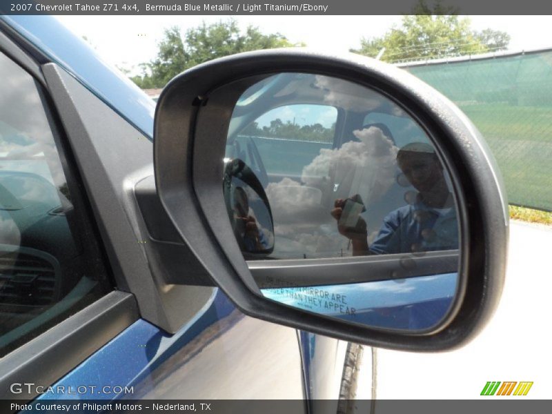 Bermuda Blue Metallic / Light Titanium/Ebony 2007 Chevrolet Tahoe Z71 4x4