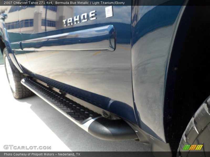 Bermuda Blue Metallic / Light Titanium/Ebony 2007 Chevrolet Tahoe Z71 4x4