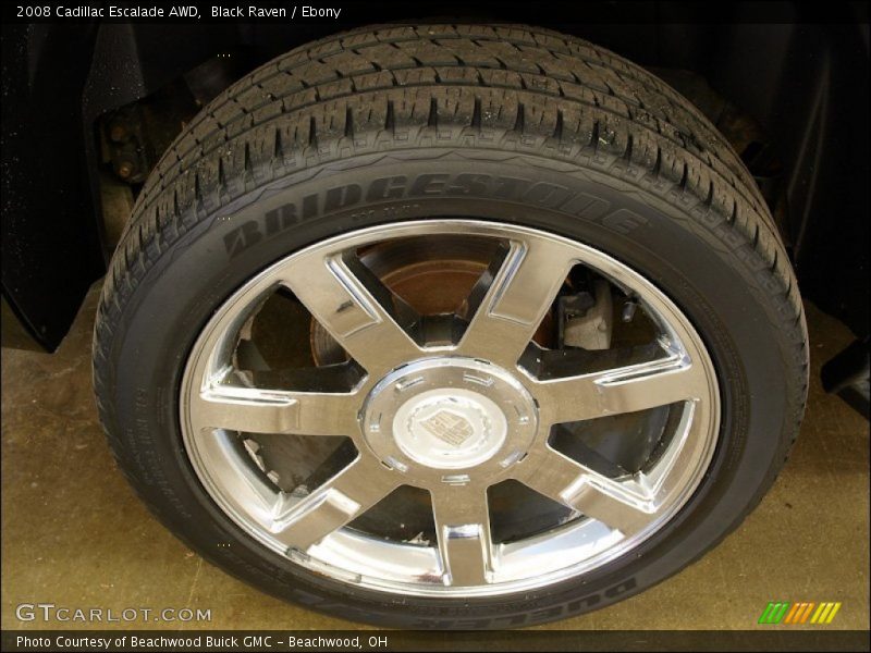 Black Raven / Ebony 2008 Cadillac Escalade AWD