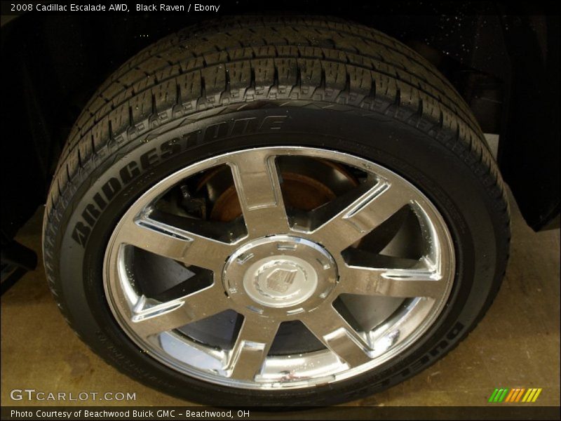 Black Raven / Ebony 2008 Cadillac Escalade AWD