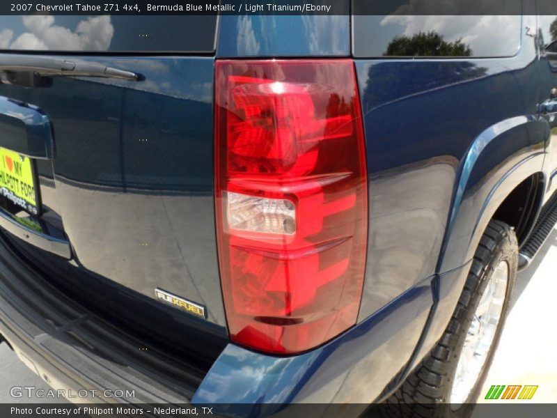 Bermuda Blue Metallic / Light Titanium/Ebony 2007 Chevrolet Tahoe Z71 4x4