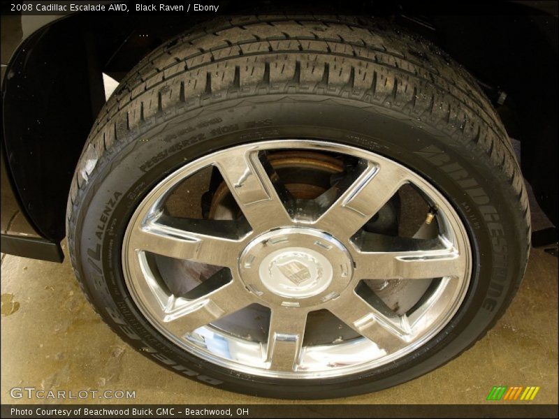 Black Raven / Ebony 2008 Cadillac Escalade AWD