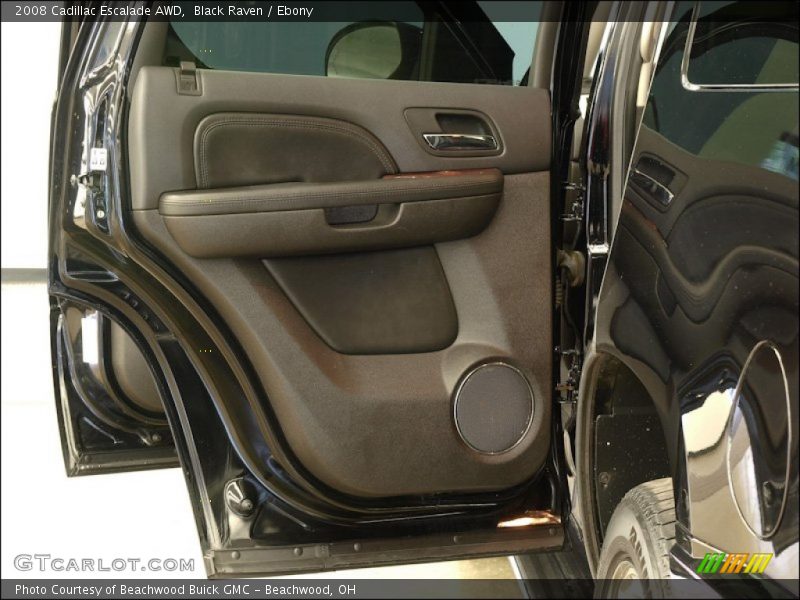 Black Raven / Ebony 2008 Cadillac Escalade AWD