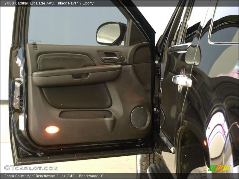 Black Raven / Ebony 2008 Cadillac Escalade AWD