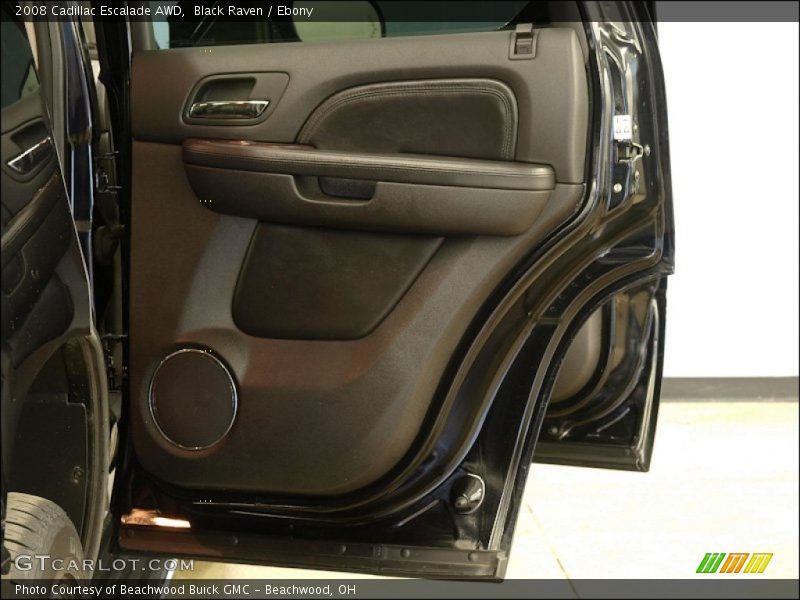 Black Raven / Ebony 2008 Cadillac Escalade AWD
