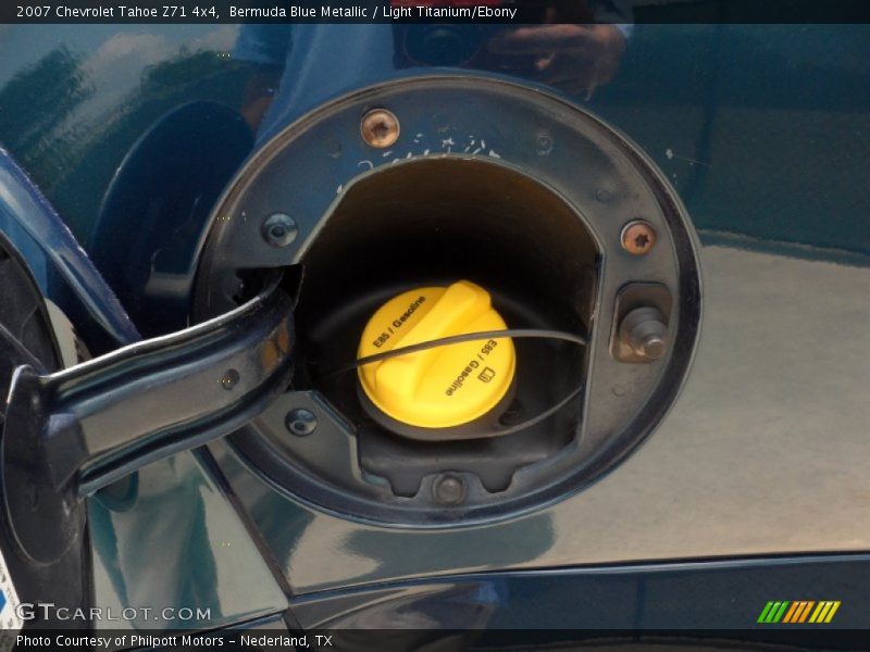Bermuda Blue Metallic / Light Titanium/Ebony 2007 Chevrolet Tahoe Z71 4x4