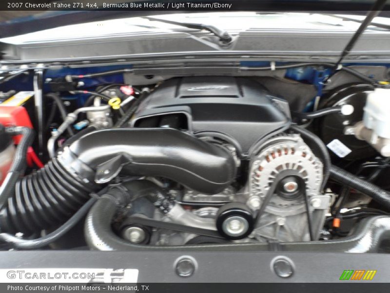 Bermuda Blue Metallic / Light Titanium/Ebony 2007 Chevrolet Tahoe Z71 4x4