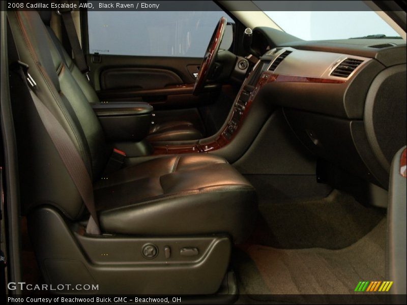 Black Raven / Ebony 2008 Cadillac Escalade AWD