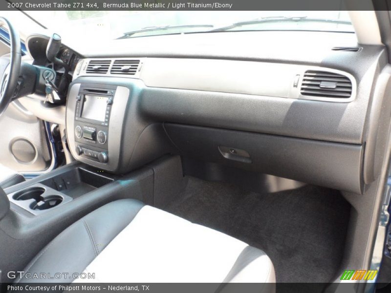 Bermuda Blue Metallic / Light Titanium/Ebony 2007 Chevrolet Tahoe Z71 4x4