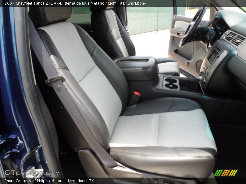 Bermuda Blue Metallic / Light Titanium/Ebony 2007 Chevrolet Tahoe Z71 4x4