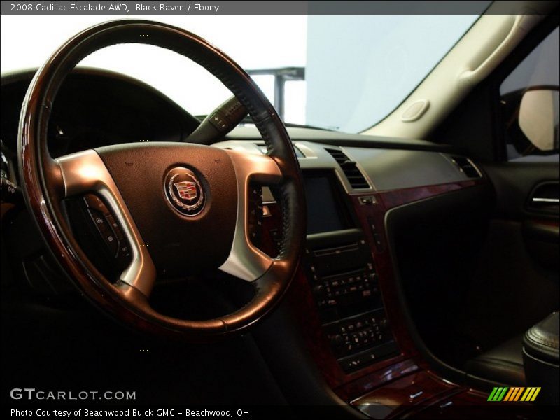 Black Raven / Ebony 2008 Cadillac Escalade AWD
