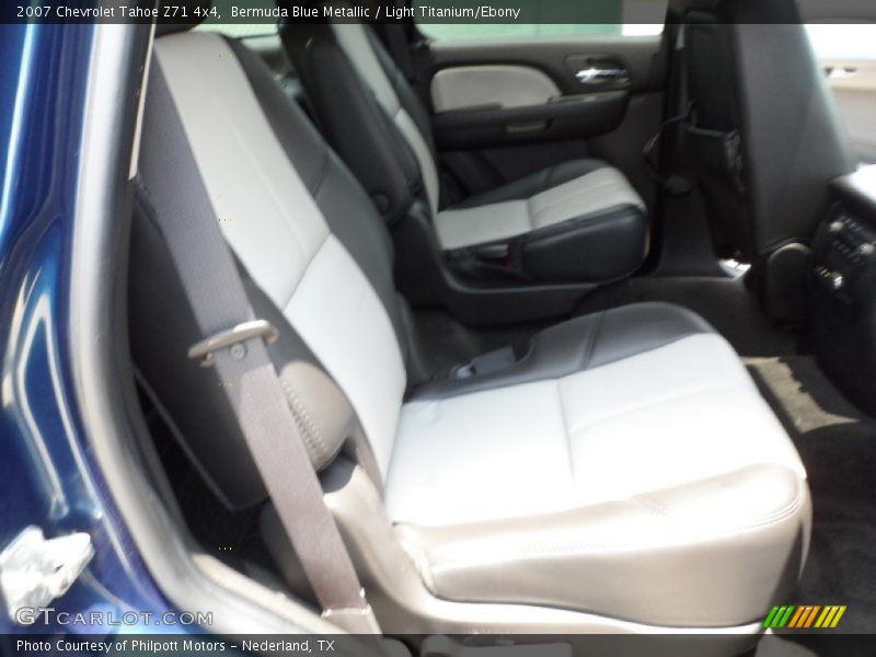 Bermuda Blue Metallic / Light Titanium/Ebony 2007 Chevrolet Tahoe Z71 4x4