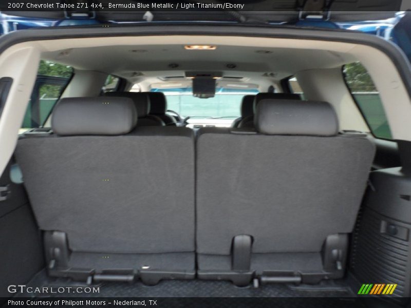 Bermuda Blue Metallic / Light Titanium/Ebony 2007 Chevrolet Tahoe Z71 4x4