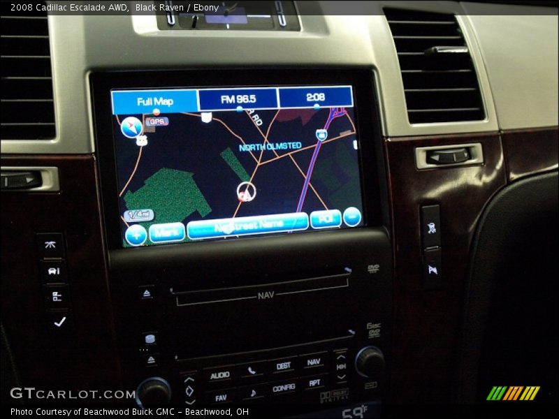 Black Raven / Ebony 2008 Cadillac Escalade AWD