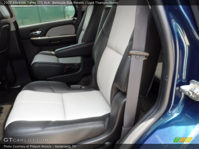 Bermuda Blue Metallic / Light Titanium/Ebony 2007 Chevrolet Tahoe Z71 4x4