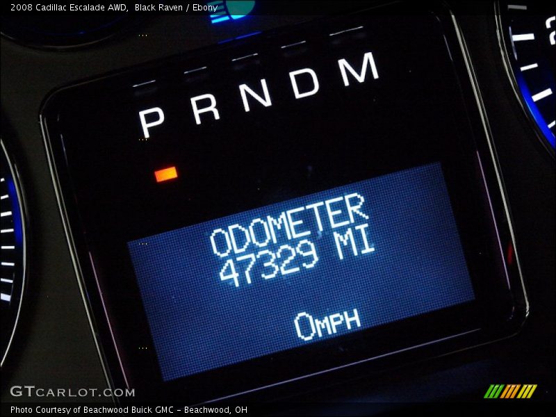Black Raven / Ebony 2008 Cadillac Escalade AWD