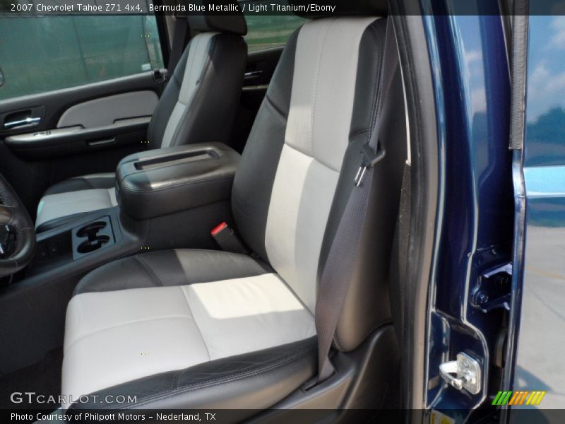 Bermuda Blue Metallic / Light Titanium/Ebony 2007 Chevrolet Tahoe Z71 4x4