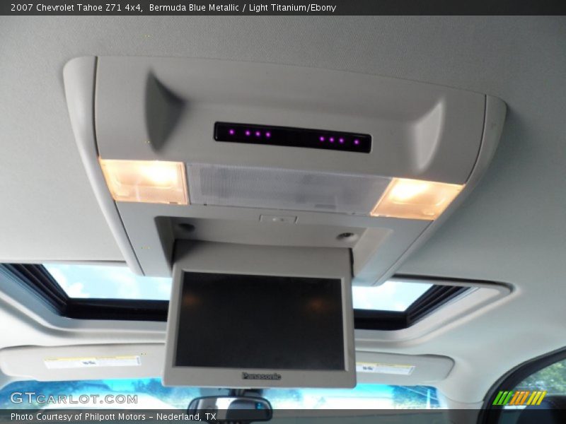 Bermuda Blue Metallic / Light Titanium/Ebony 2007 Chevrolet Tahoe Z71 4x4