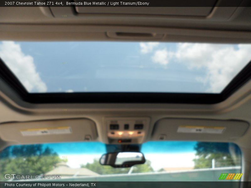 Bermuda Blue Metallic / Light Titanium/Ebony 2007 Chevrolet Tahoe Z71 4x4