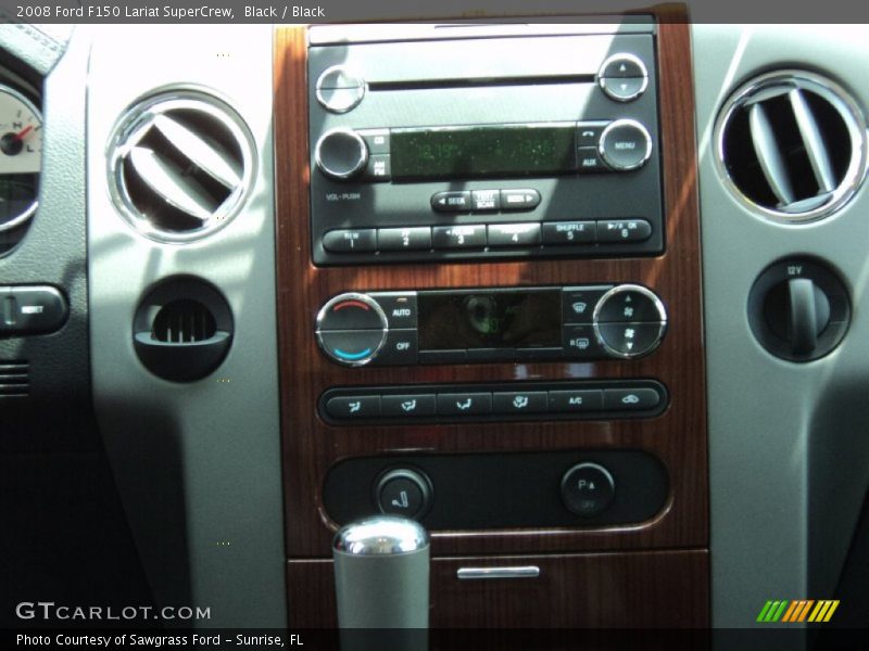 Black / Black 2008 Ford F150 Lariat SuperCrew