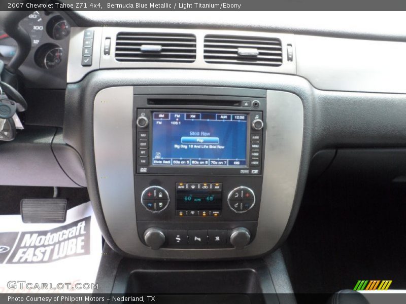 Bermuda Blue Metallic / Light Titanium/Ebony 2007 Chevrolet Tahoe Z71 4x4