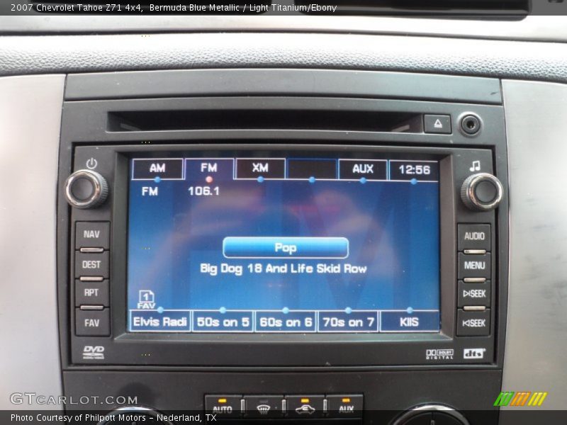 Bermuda Blue Metallic / Light Titanium/Ebony 2007 Chevrolet Tahoe Z71 4x4