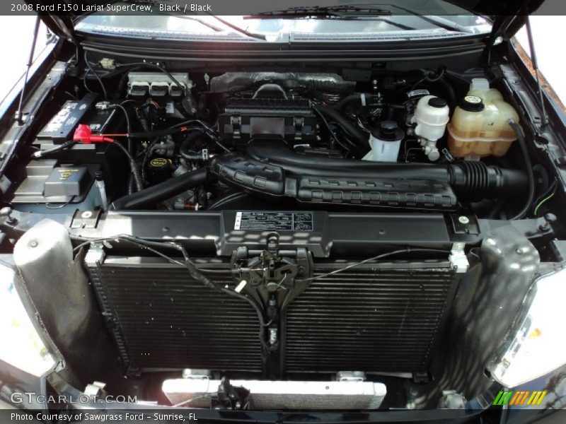 Black / Black 2008 Ford F150 Lariat SuperCrew