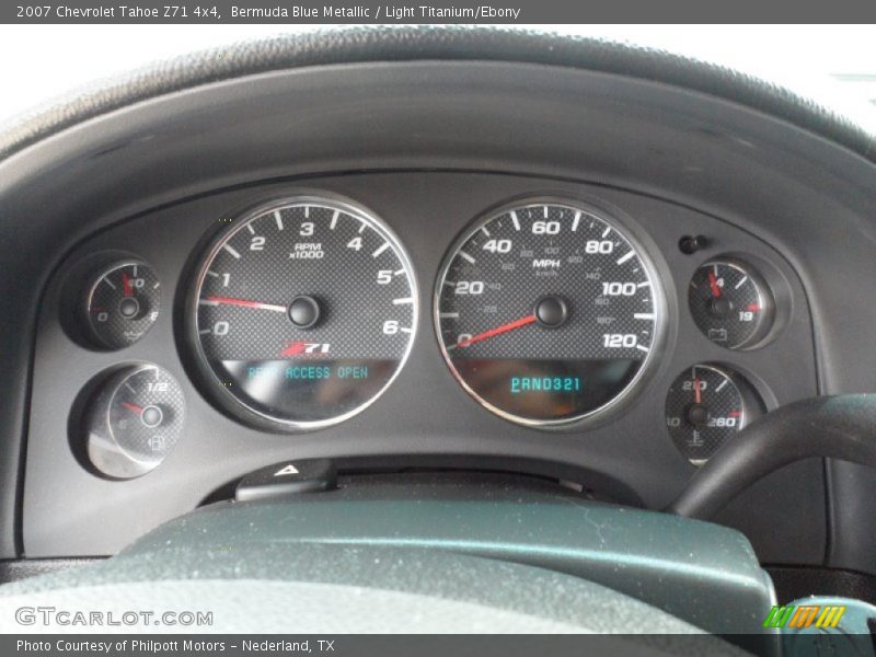 2007 Tahoe Z71 4x4 Z71 4x4 Gauges