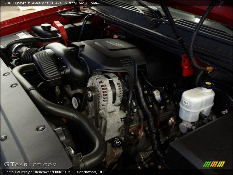  2008 Avalanche LT 4x4 Engine - 5.3 Liter Flex-Fuel OHV 16-Valve Vortec V8