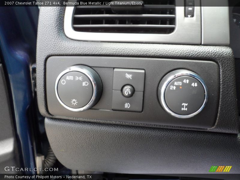 Bermuda Blue Metallic / Light Titanium/Ebony 2007 Chevrolet Tahoe Z71 4x4