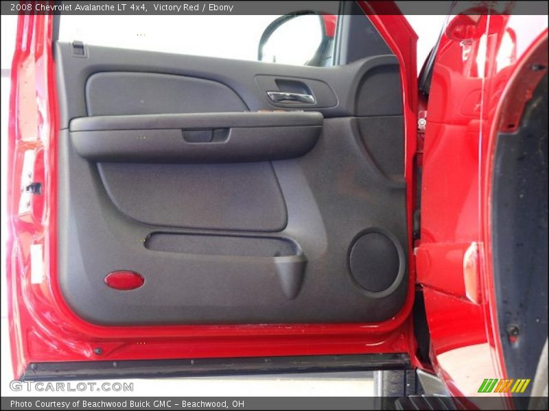 Victory Red / Ebony 2008 Chevrolet Avalanche LT 4x4