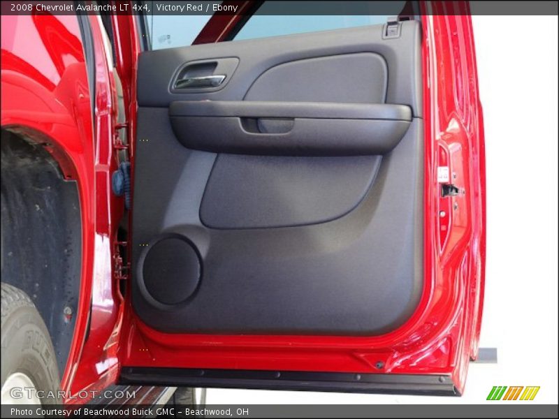 Victory Red / Ebony 2008 Chevrolet Avalanche LT 4x4
